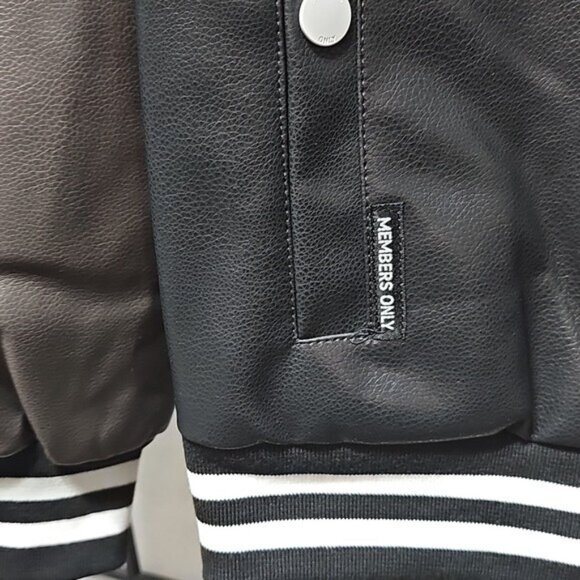 South Park x Members Only Black Bomber Varsity Jacket Size Large New - Picture 10 of 16